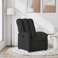 Relaxfauteuil Zwarte Stof