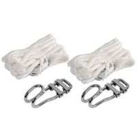 Bo-Camp 7100208 accessoire voor hangmat Ophangset Zilver - thumbnail