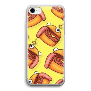 Hamburger: iPhone SE 2020 Transparant Hoesje