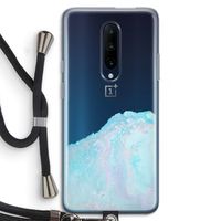 Fantasie pastel: OnePlus 7 Pro Transparant Hoesje met koord
