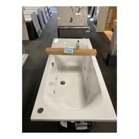 Whirlpool bad Xenz Lagoon | 170x75 cm | Acryl | Pneumatisch | Waterjetsysteem | Wit glans