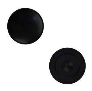 Caruba Soft Release Buttons zwart