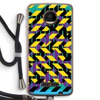 Skew Bee 3: Motorola Moto Z Force Transparant Hoesje met koord
