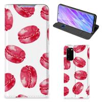 Samsung Galaxy S20 | Flip Style Cover | Pink Macarons