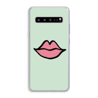 Kusje: Samsung Galaxy S10 5G Transparant Hoesje