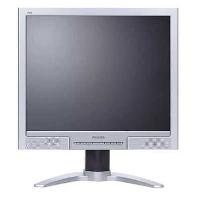 Philips 190B8 - 19 inch - 1280x1024 - DVI - VGA - Zilver