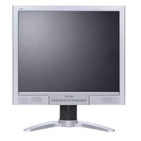 Philips 190B8 - 19 inch - 1280x1024 - DVI - VGA - Zilver