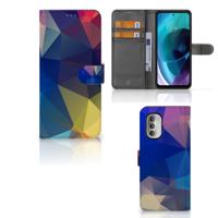 Motorola Moto G51 5G | Book Case | Polygon Dark