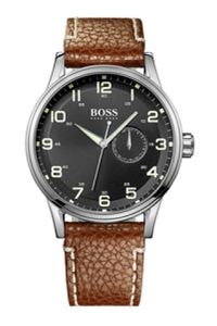 Horlogeband Hugo Boss HB-88-1-14-2430 / HB1512723 Leder Cognac