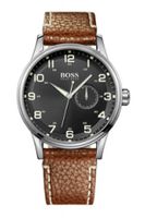 Horlogeband Hugo Boss HB-88-1-14-2430 / HB1512723 Leder Cognac - thumbnail