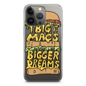 Big Macs Bigger Dreams: iPhone 13 Pro Transparant Hoesje