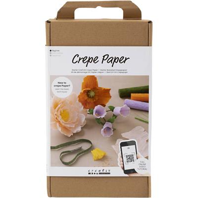 Creativ Company Crêpepapier bloemen maken kit