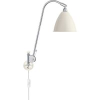 Gubi Bestlite BL6 Ã˜16 Wandlamp - Chroom & Mat wit