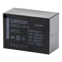 Omron G5CA-1A-E-DC5 Powerrelais 5 V/DC 15 A 1x NO 1 stuk(s) Bag