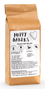 Happy Bakers Glutenvrije Mix Wit