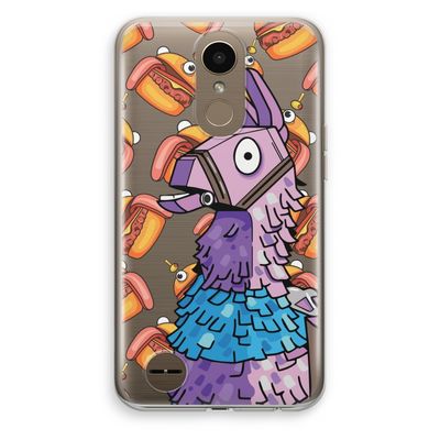 Loot Burger: LG K10 (2017) Transparant Hoesje