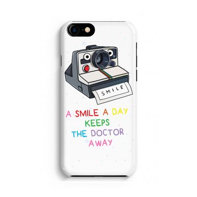 Smile: Volledig geprint iPhone SE 2020 Hoesje