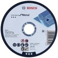 Bosch Accessories Standard for Metal 2608619768 Doorslijpschijf recht 125 mm 1 stuk(s) Metaal