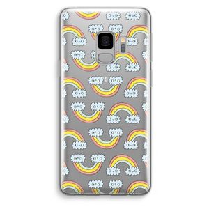 Regenboog: Samsung Galaxy S9 Transparant Hoesje