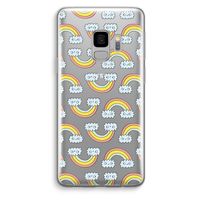 Regenboog: Samsung Galaxy S9 Transparant Hoesje