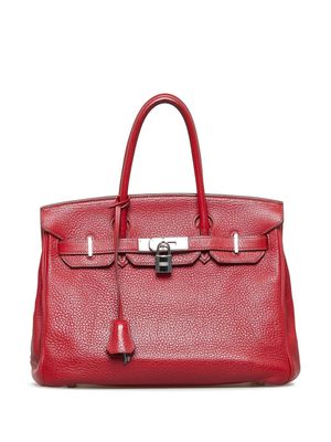 Hermès Pre-Owned sac à main Birkin 30 pre-owned - Rouge Hermès Pre-Owned sac à main Birkin 30 pre-owned - Rouge