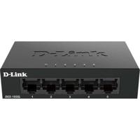 Gigabit switch met 5 poorten - Metalen, plastic connectoren - DLINK Gigabit switch met 5 poorten - Metalen, plastic connectoren - DLINK