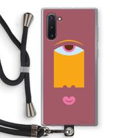 Mono V: Samsung Galaxy Note 10 Transparant Hoesje met koord