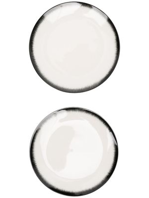 Ann Demeulemeester X Serax lot de plats en porcelaine - Blanc