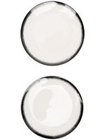 Ann Demeulemeester X Serax lot de plats en porcelaine - Blanc