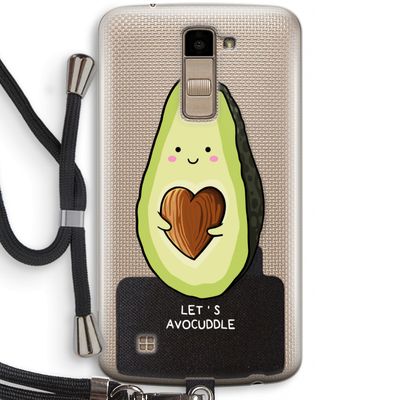 Avocuddle: LG K10 (2016) Transparant Hoesje met koord