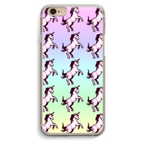 Musketon Unicorn: iPhone 6 / 6S Transparant Hoesje
