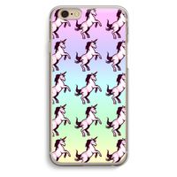 Musketon Unicorn: iPhone 6 / 6S Transparant Hoesje