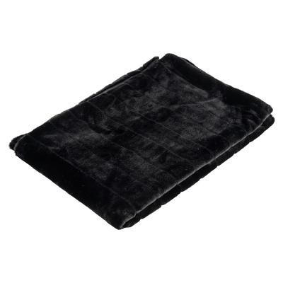 Richmond Plaid 'Katie' Furry, kleur Zwart