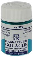 Talens plakkaatverf Extra Fijn flacon van 16 ml, turkooisblauw