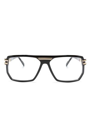 Cazal lunettes de vue à monture pilote - Noir