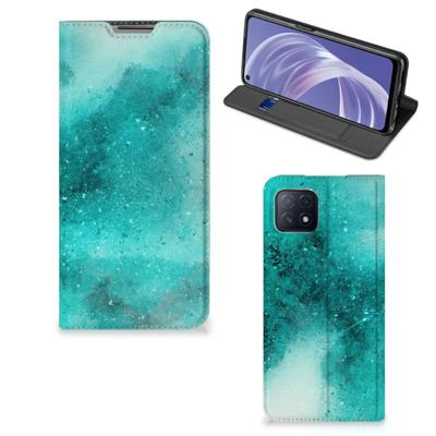 Bookcase OPPO A73 5G Painting Blue Bookcase OPPO A73 5G Painting Blue