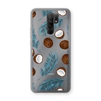Kokosnoot roze: Xiaomi Redmi 9 Transparant Hoesje