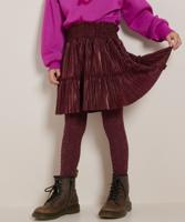 plisse rok met glans plisse rok met glans