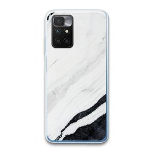 Elegante marmer: Xiaomi Redmi 10 Transparant Hoesje