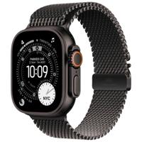 Apple Watch Ultra 3 GPS + Cellular 49mm met Milanese Loop - Medium Smartwatch Zwart