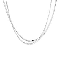 Multi-ketting Zilver 2,0 mm 42 + 3 cm