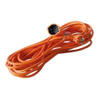 Verlengkabel brasq 20m oranje | 4 stuks