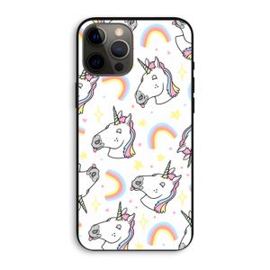 Rainbow Unicorn: iPhone 12 Pro Max Biologisch afbreekbaar hoesje