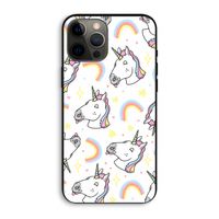 Rainbow Unicorn: iPhone 12 Pro Max Biologisch afbreekbaar hoesje