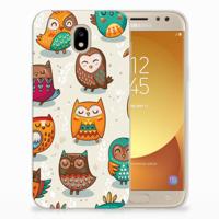 Samsung Galaxy J5 2017 | TPU Hoesje | Vrolijke Uilen