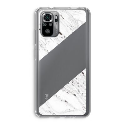 Biggest stripe: Xiaomi Redmi Note 10S Transparant Hoesje