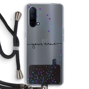 Sterren: OnePlus Nord CE 5G Transparant Hoesje met koord