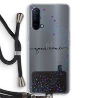 Sterren: OnePlus Nord CE 5G Transparant Hoesje met koord