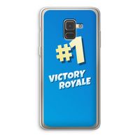 Victory Royale: Samsung Galaxy A8 (2018) Transparant Hoesje