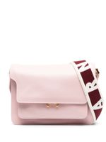 Marni sac à bandoulière Trunk Soft médium - Rose